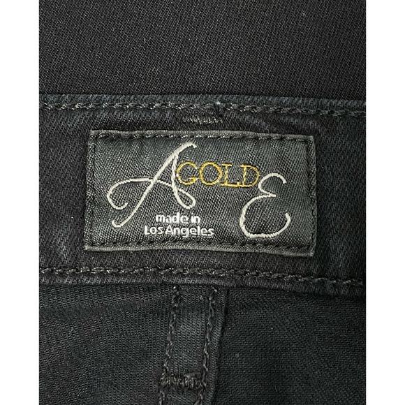 AGOLDE Collette Black Ankle Skinny Jeans | Size 28 - Picture 9 of 11